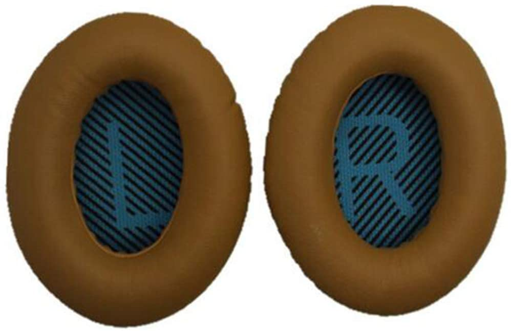 イヤーパッド イヤークッション 交換用 QC15 QC25  QC35  QC2 AE2  SoundTrue &amp; SoundLink Around Earに対応 革 ヘッドフォンに適用 遮音 メモリフォーム