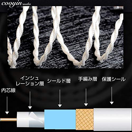 cooyin QDC/0.78/mmcx 3in1 ユニバーサル リケーブル