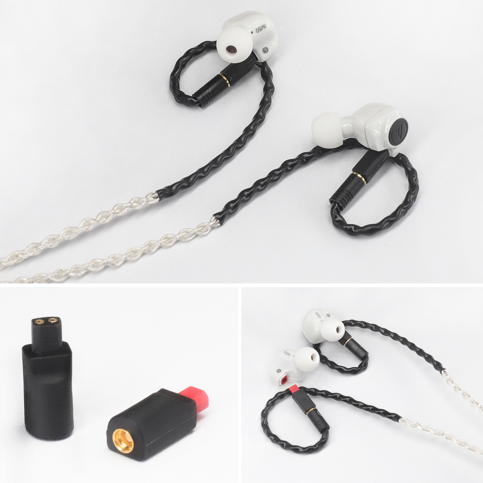 cooyin イヤホン ケーブル アダプター 