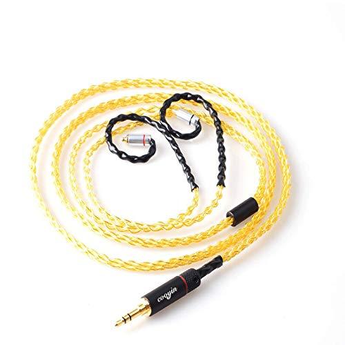 cooyin 8芯 金メッキ単結晶銅 リケーブル