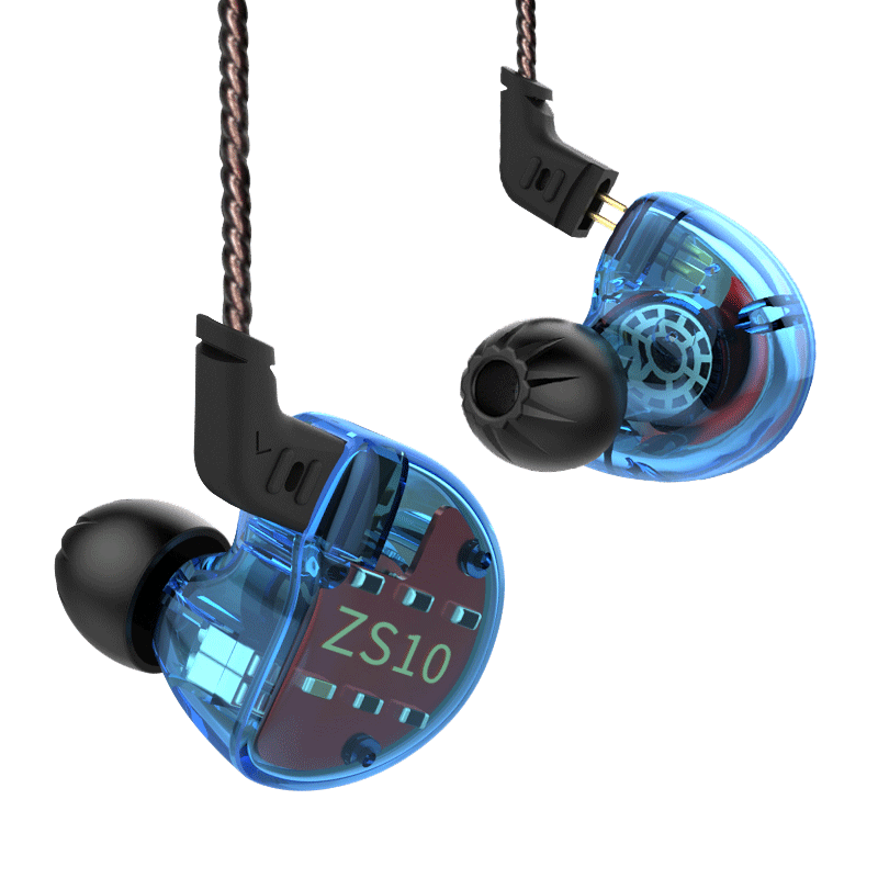 KZ ZS10 イヤホン 4BA+1DD(1ダイナミック＆4バランスド・アーマチュア