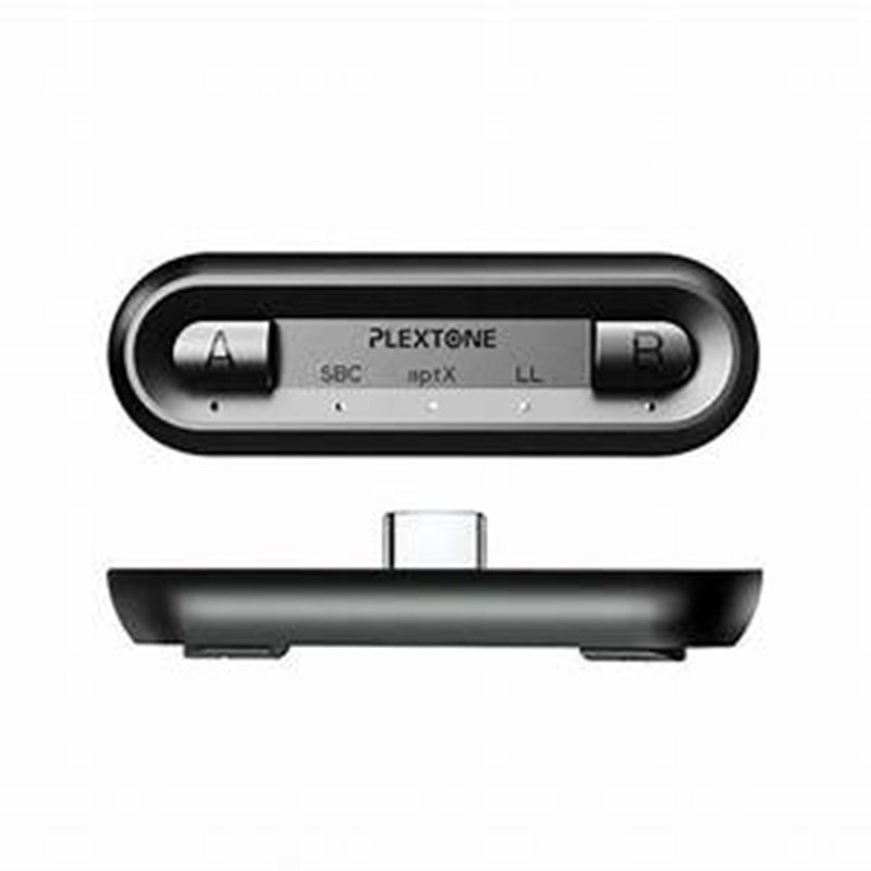 Plextone GS2 Bluetooth 5.0アダプター ワイヤレスHDオーディオトランスミッター 