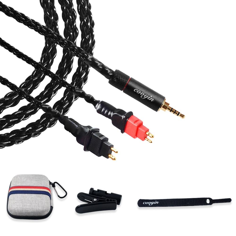 cooyin （cy8BHD）8芯二股ヘッドホンケーブル