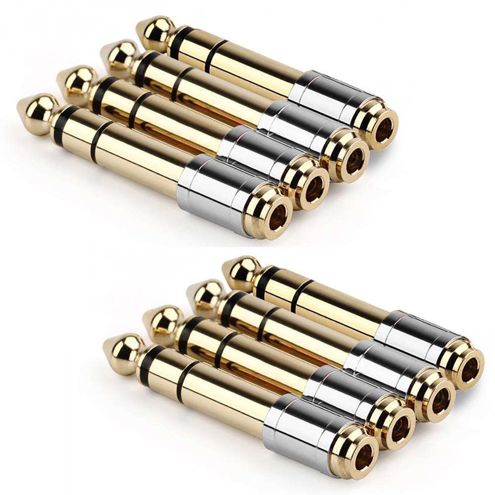 cooyin (cy63) 6.35mmオス-3.5mmメス 変換プラグ