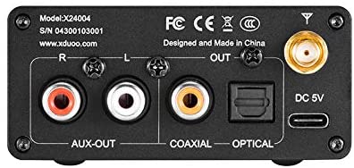XDUOO XQ-50 PRO HD Buletooth 5.0 CS8406 ES9018K2M DACレシーバーコンバーター PC USB DACサポートデコーダ