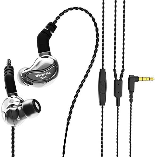 BLON BL-01 HIFI 10mm ファイバー ダイヤフラム ダイナミックドライバー イヤイヤー ランニングイヤホン 2PIN 取り外し可ケーブルイヤホン