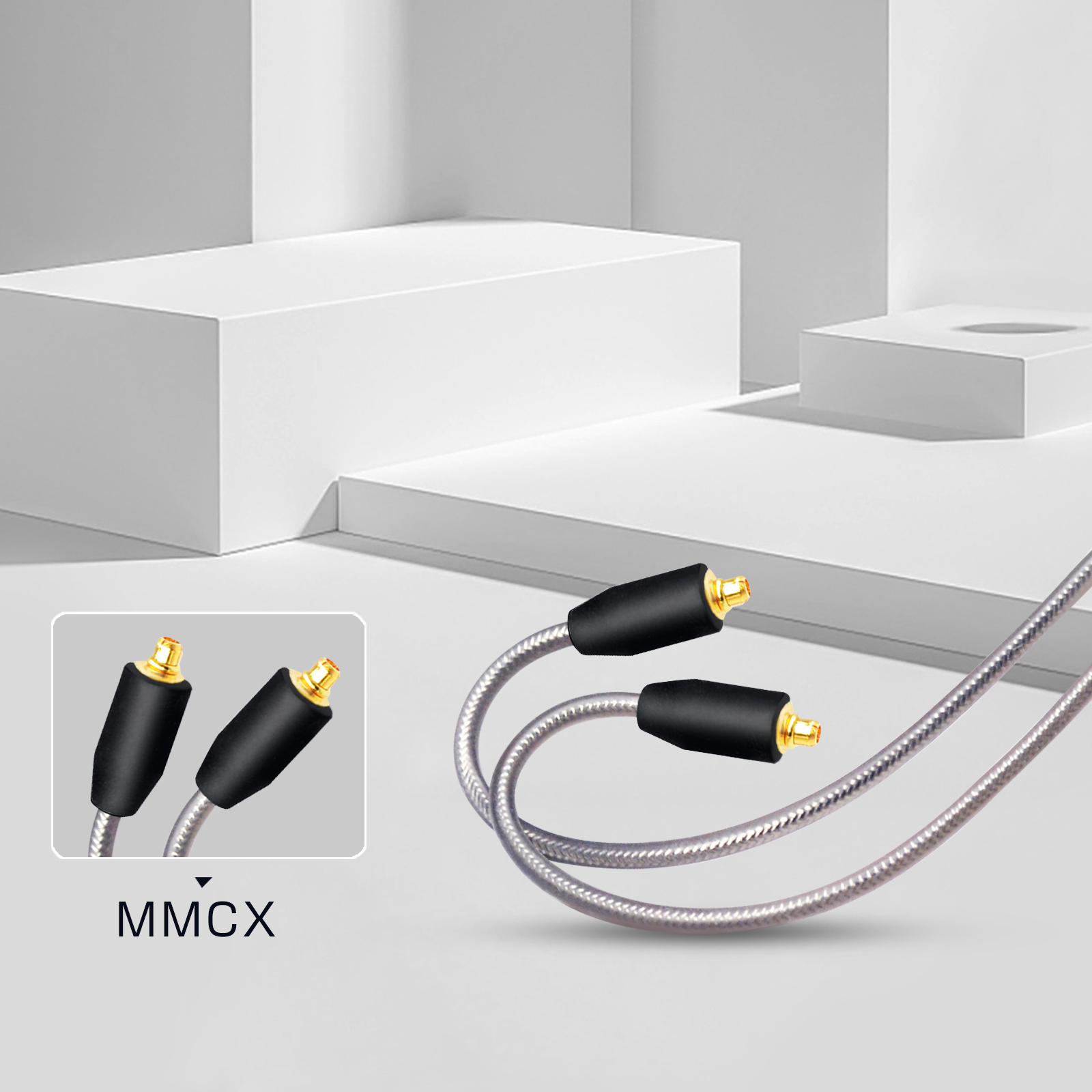 LSDD4 MMCX ケーブル リケーブル SEシリーズ用 リモコン 3.5mm 