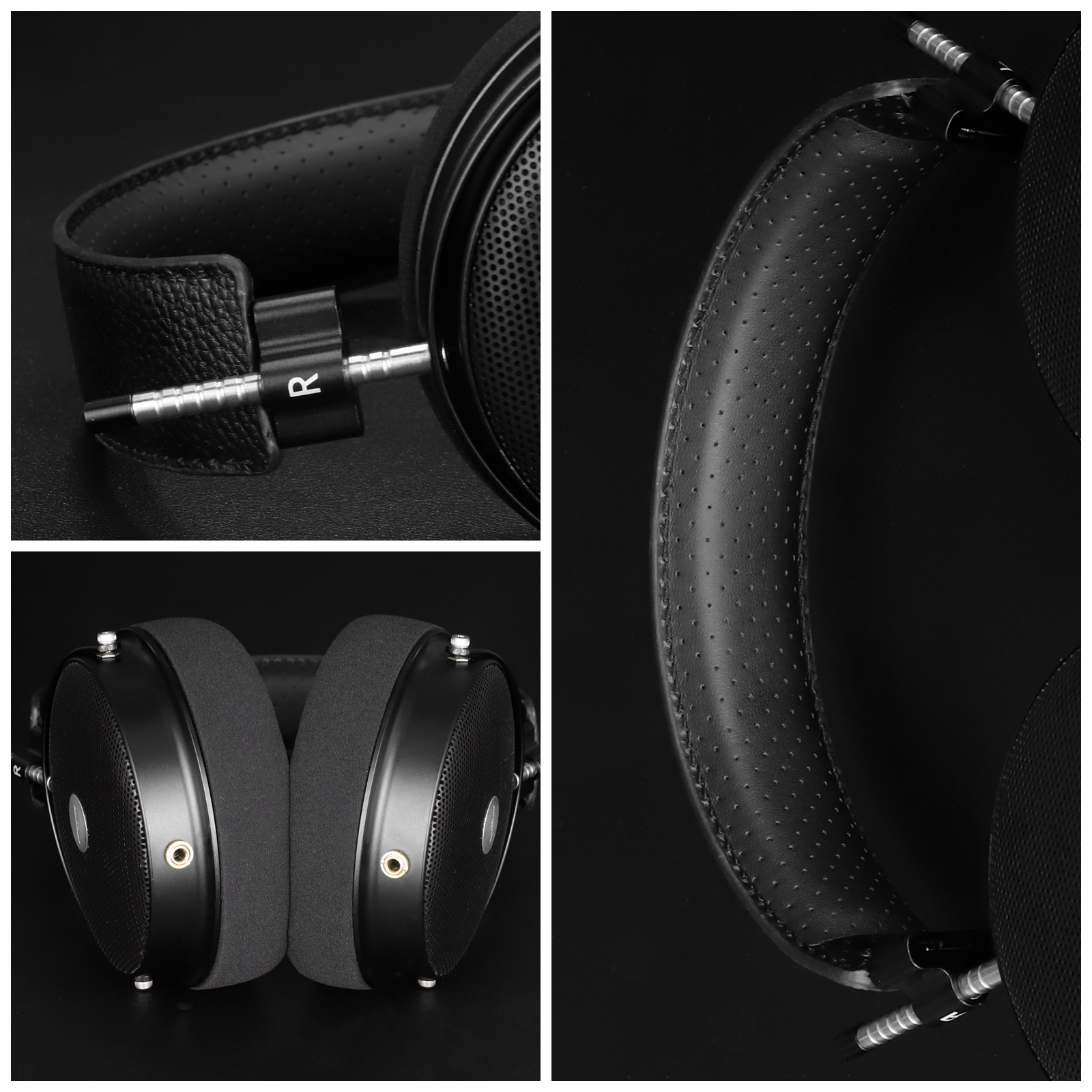 cooyin （SR70）ヘッドホン オープン型 有線 開放型 70mmHD大口径振動板 ケーブル着脱式 オーバーイヤー 3.5mmジャック 高音質 hifi ハイレゾ 