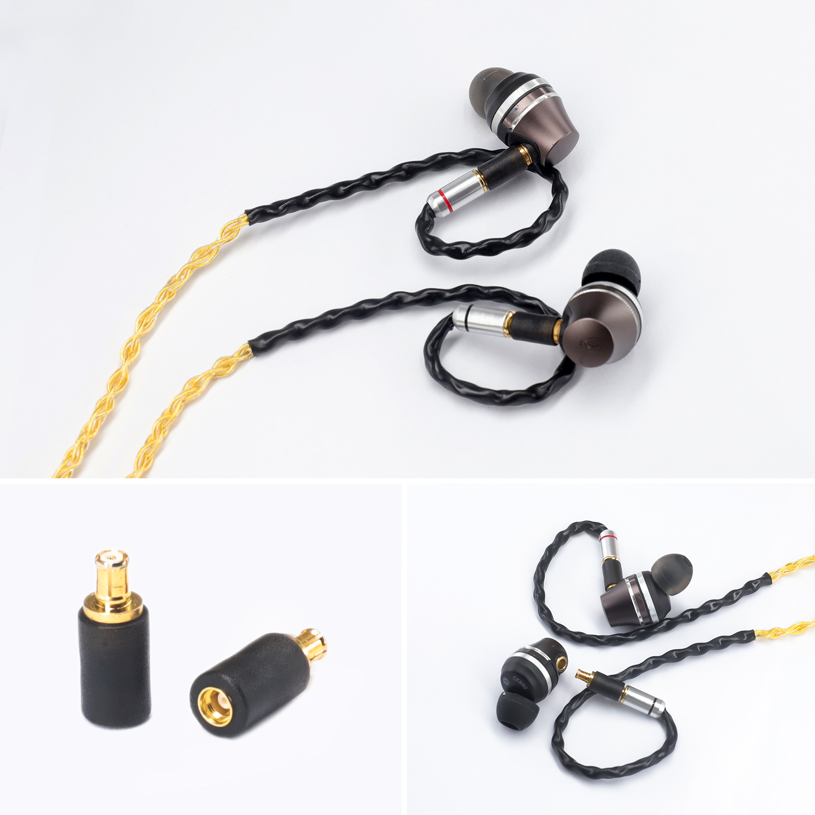 cooyin 変換アダプター イヤホンケーブル用