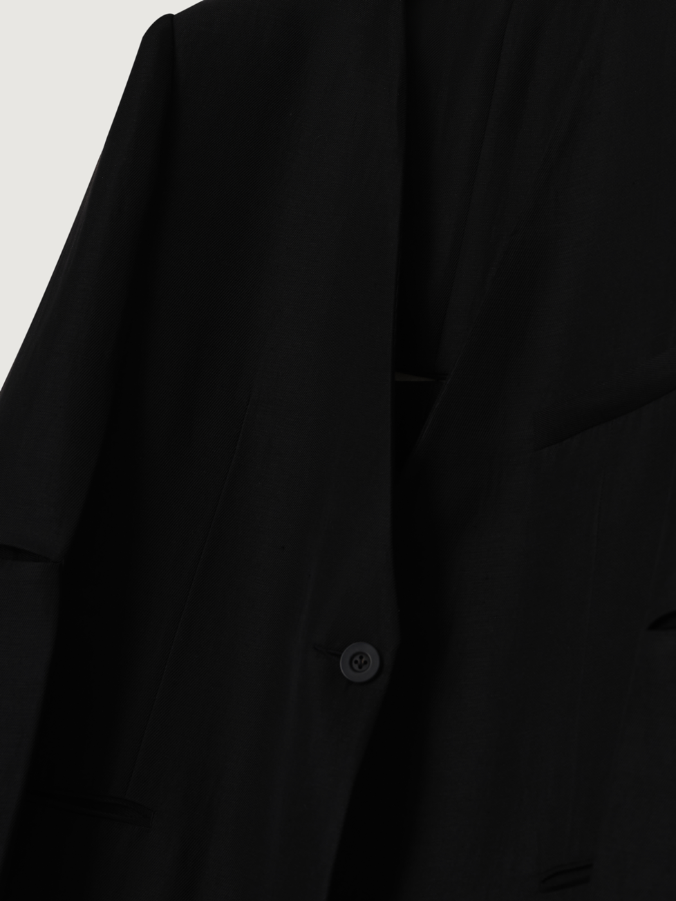 OVERSIZED CUT-OUT SINGLE-BREASTED BLAZER