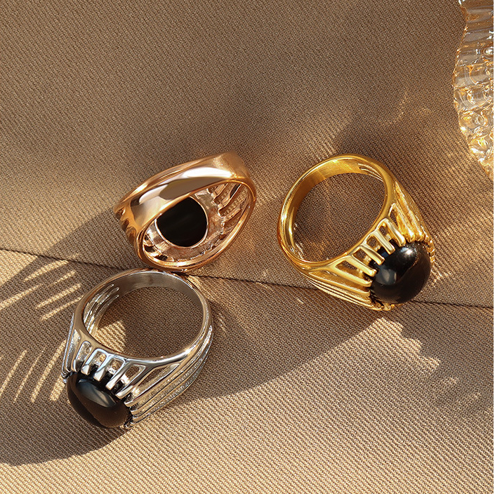 Vintage Greek Style Opal Ring