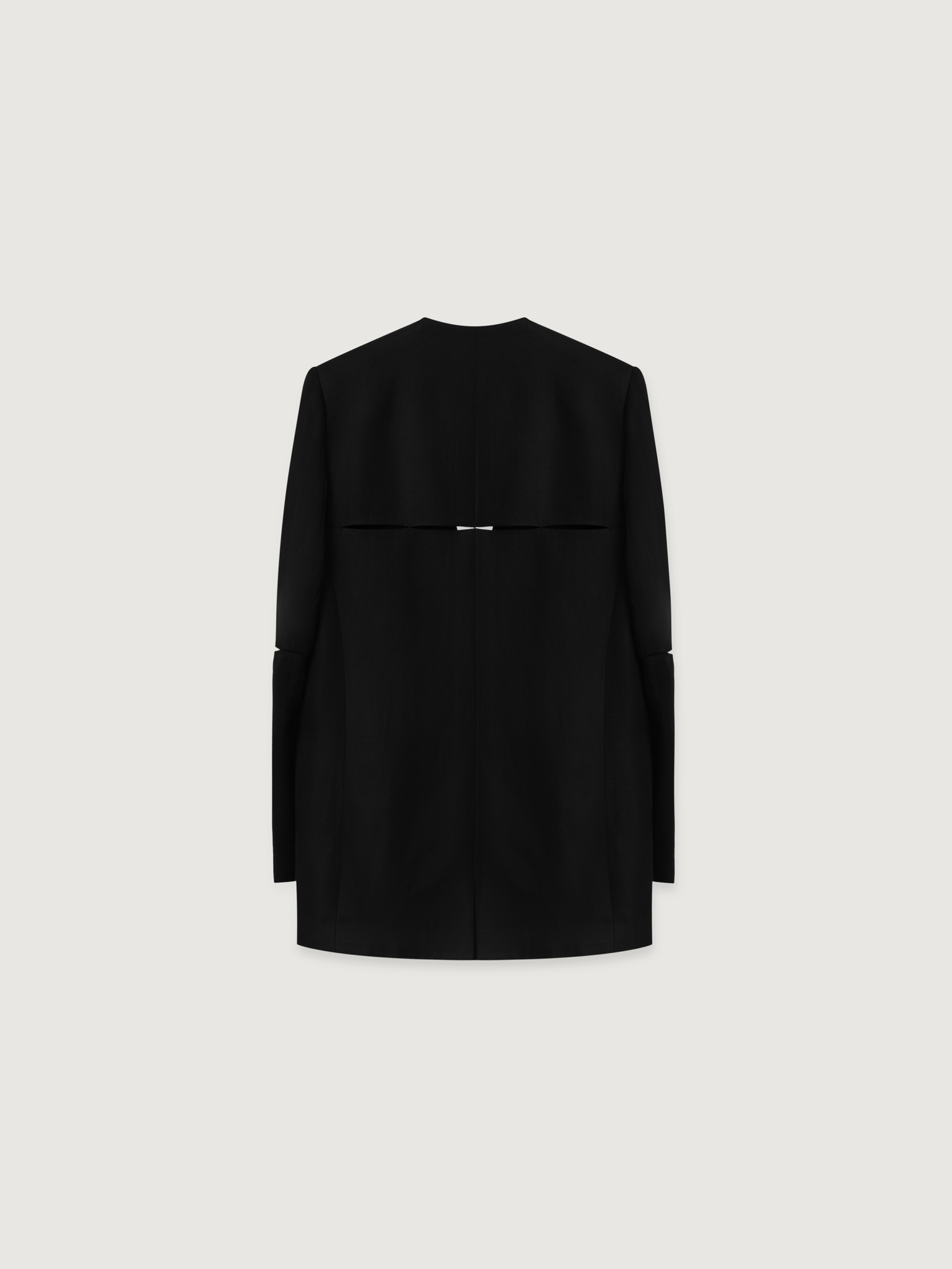 OVERSIZED CUT-OUT SINGLE-BREASTED BLAZER