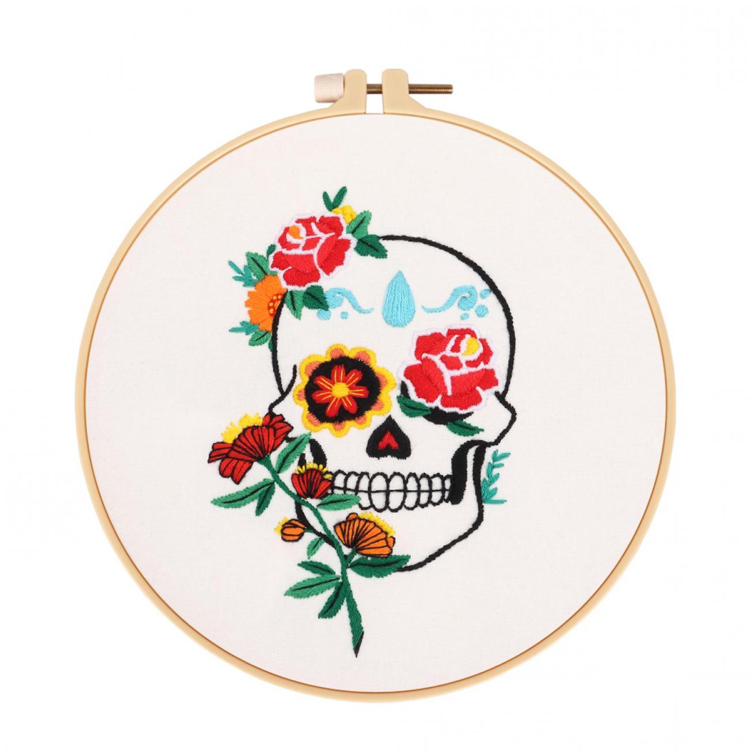 Craft Hand Embroidery Kit Cross stitch kit for Adult Beginner - Halloween Pattern