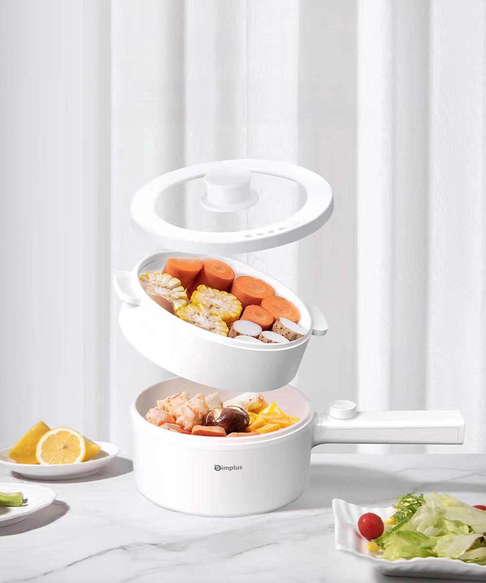 User Manual Electric Hot Pot(With Plastic Steamer) DZGH007