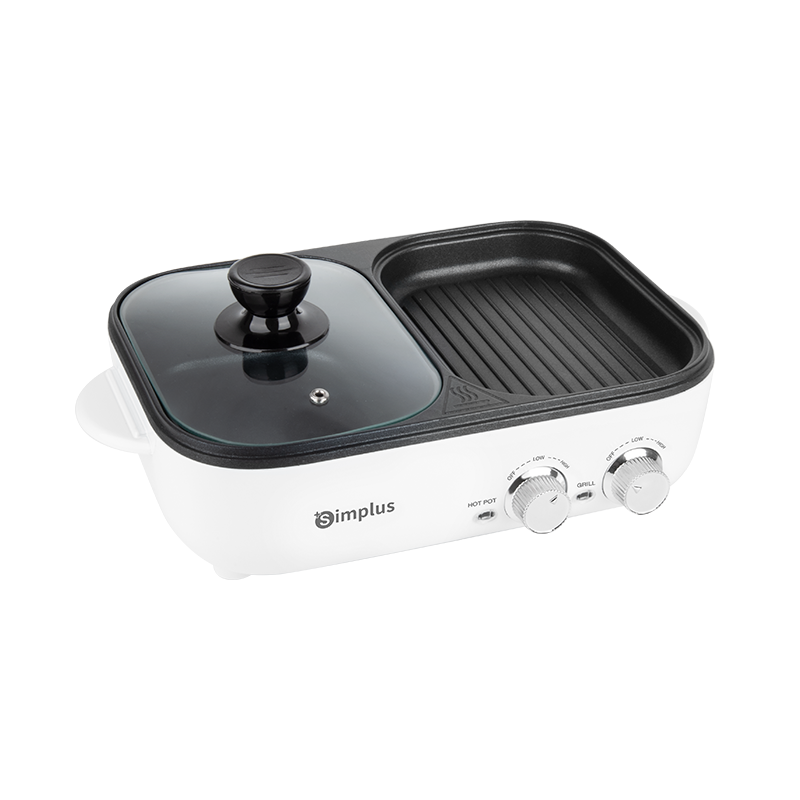 User Manual Electric Grill with Hot Pot DKZP001