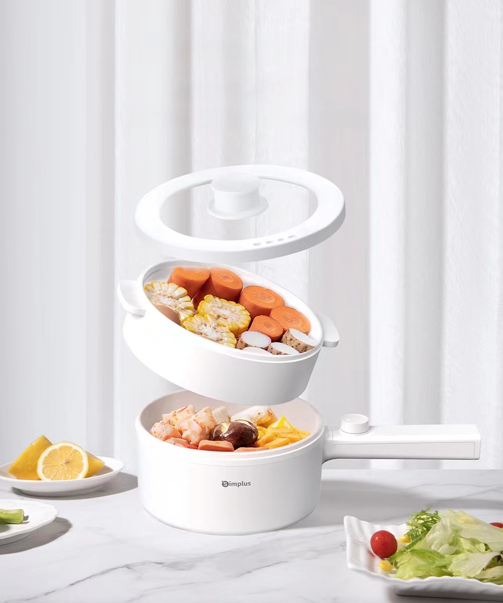 User Manual Electric Hot Pot(With Plastic Steamer) DZGH006