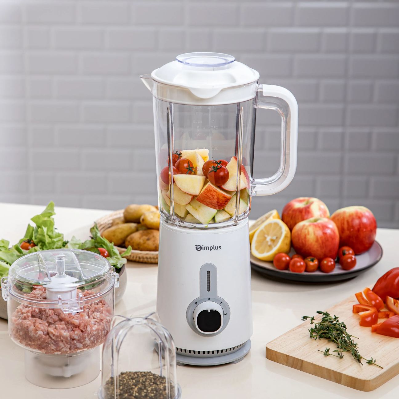 3-in-1 FOOD PROCESSOR