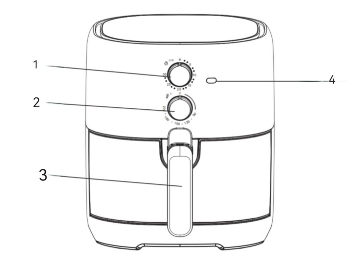 Air Fryer KQZG010 User Manual English Version