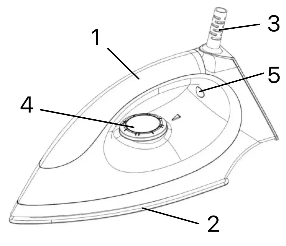 Dry Iron GTJH005 User Manual English Version