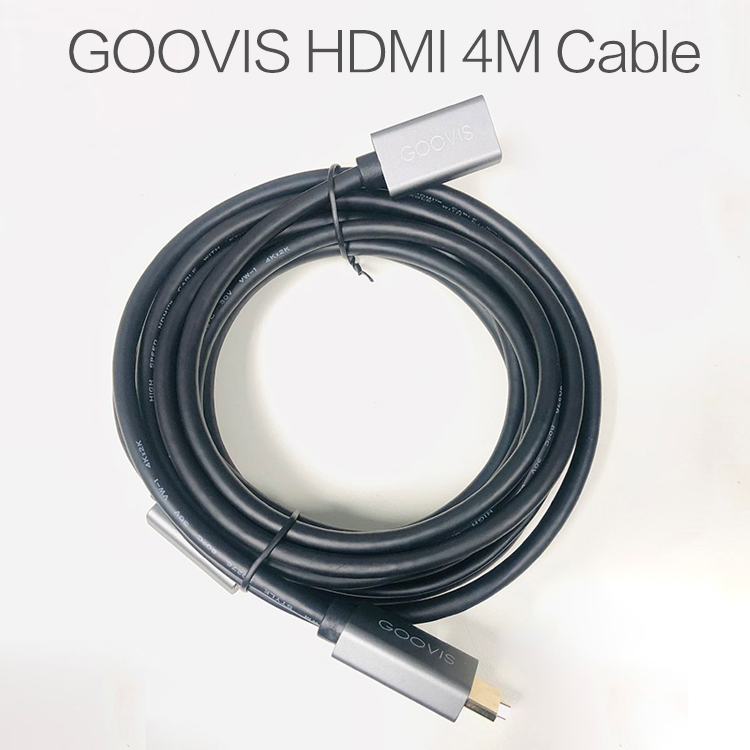 HDMI 4M Cable/HDMI Extension Cable for GOOVIS G2 Cinema, GOOVIS Pro and GOOVIS Cinego G2 VR Headset. High-Speed, Support 3D 4K, Audio sync