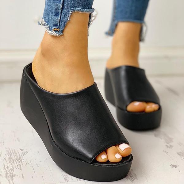 comfy summer wedges