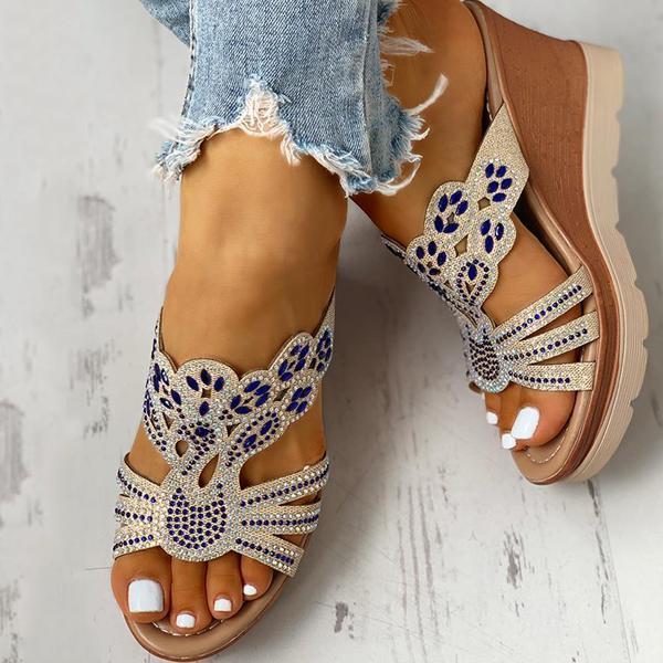 Cosylands Platform Wedge Casual Sandals
