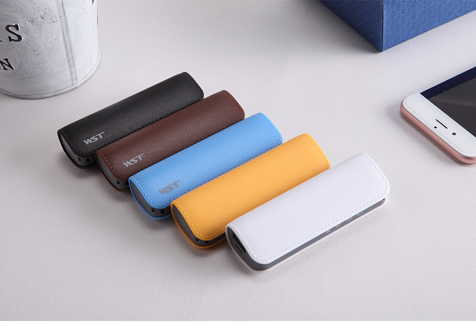 WST DL511 power banks real capacity 2600mah power bank best quality power bank external battery