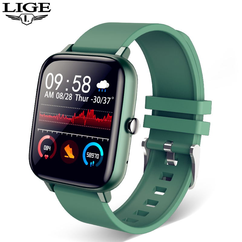 LIGE Bluetooth Call Smartwatch For Men & Women