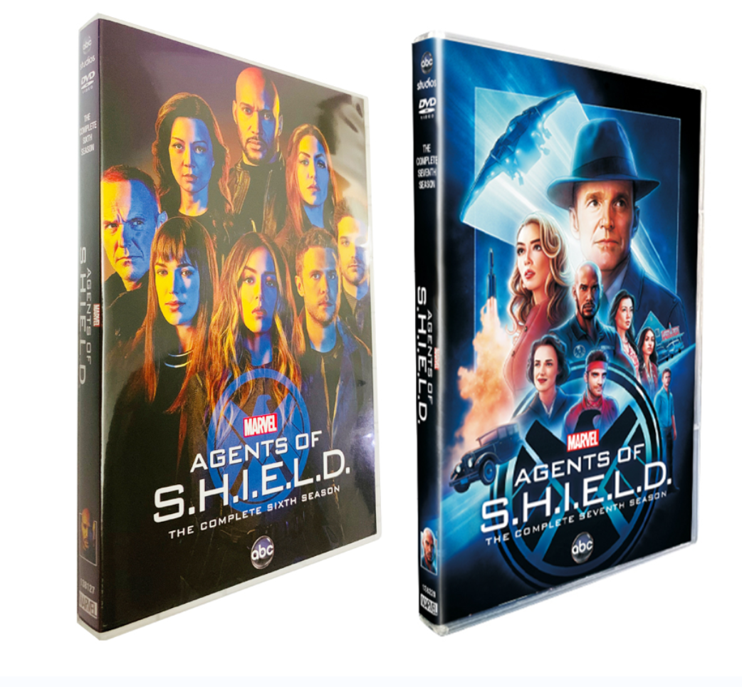 Agents Of S H I E L D Season 6 7 Dvd 6 Disc Set New Sealed Free Shipping