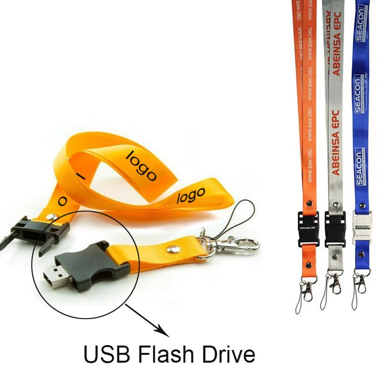 Lanyard USB Flash Drive Custom USB Flash Drive Lanyard Imprinted Memory Stick