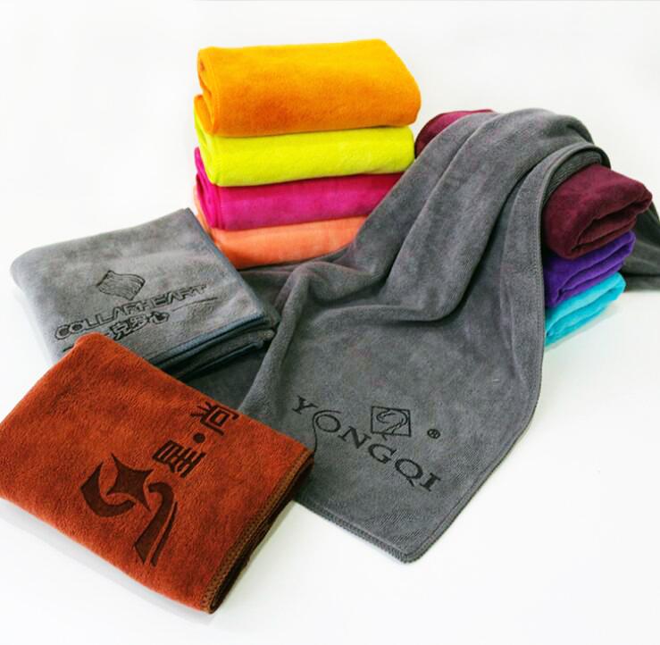Wholesale Personalized Towel Screenprinted Beach Towel Microfiber Cloth Embroidery Washcloth