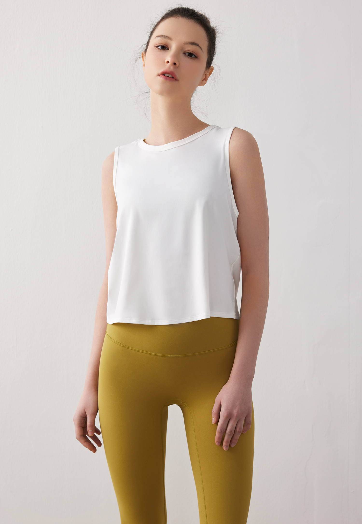 Fluid Cropped Tank Top