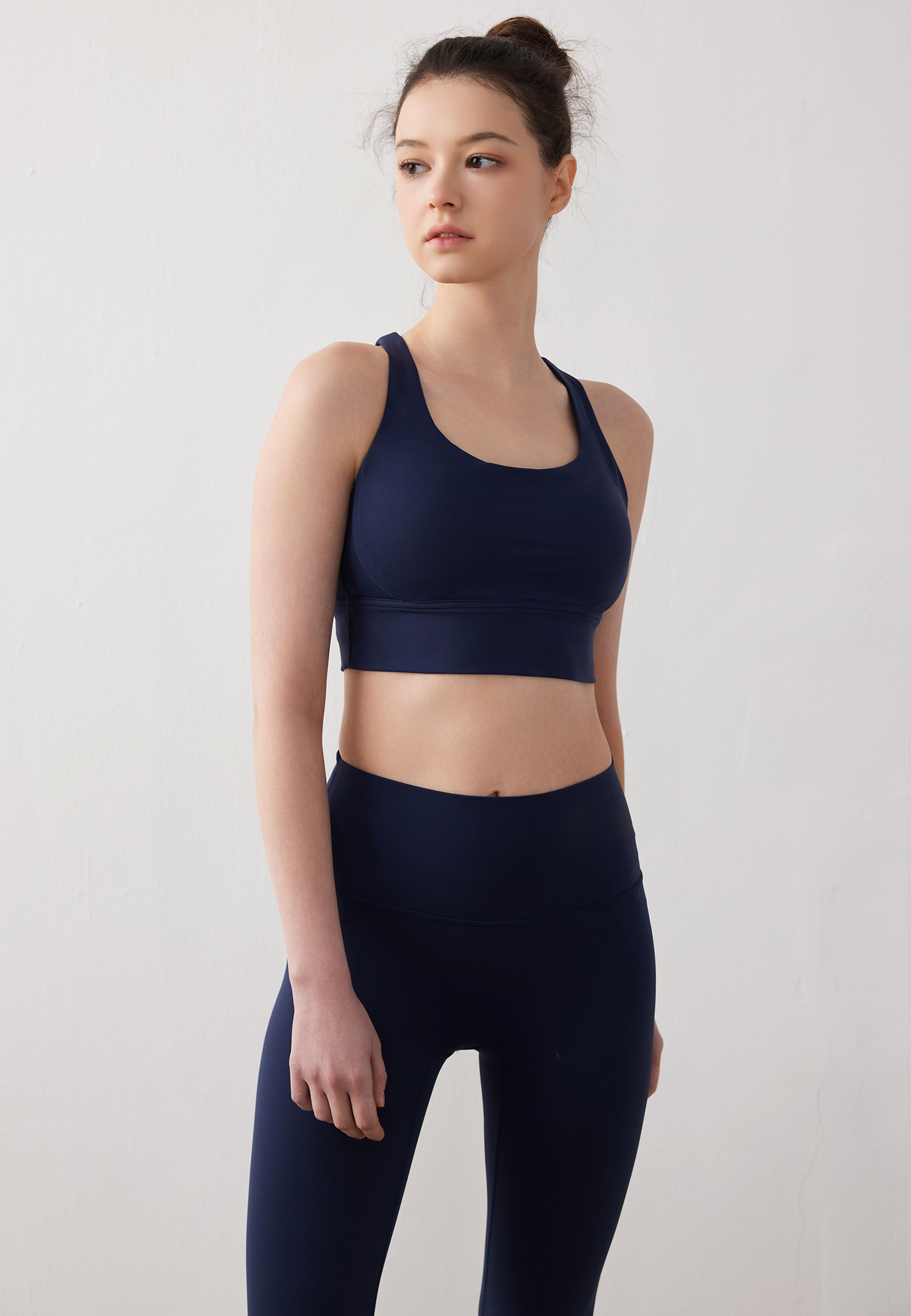 Knockout Multi-Strap Longline Sports Bra