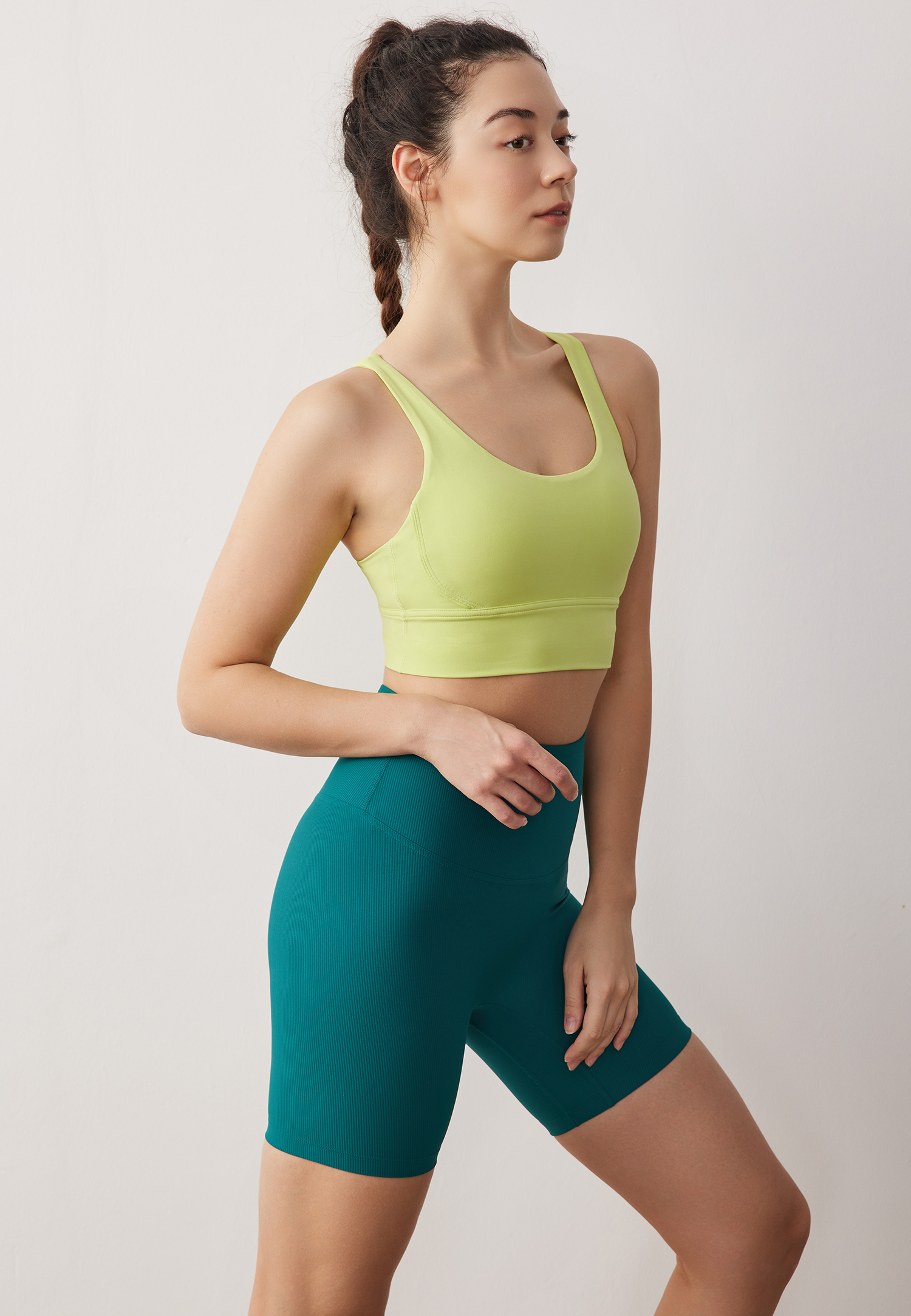 Knockout Multi-Strap Longline Sports Bra