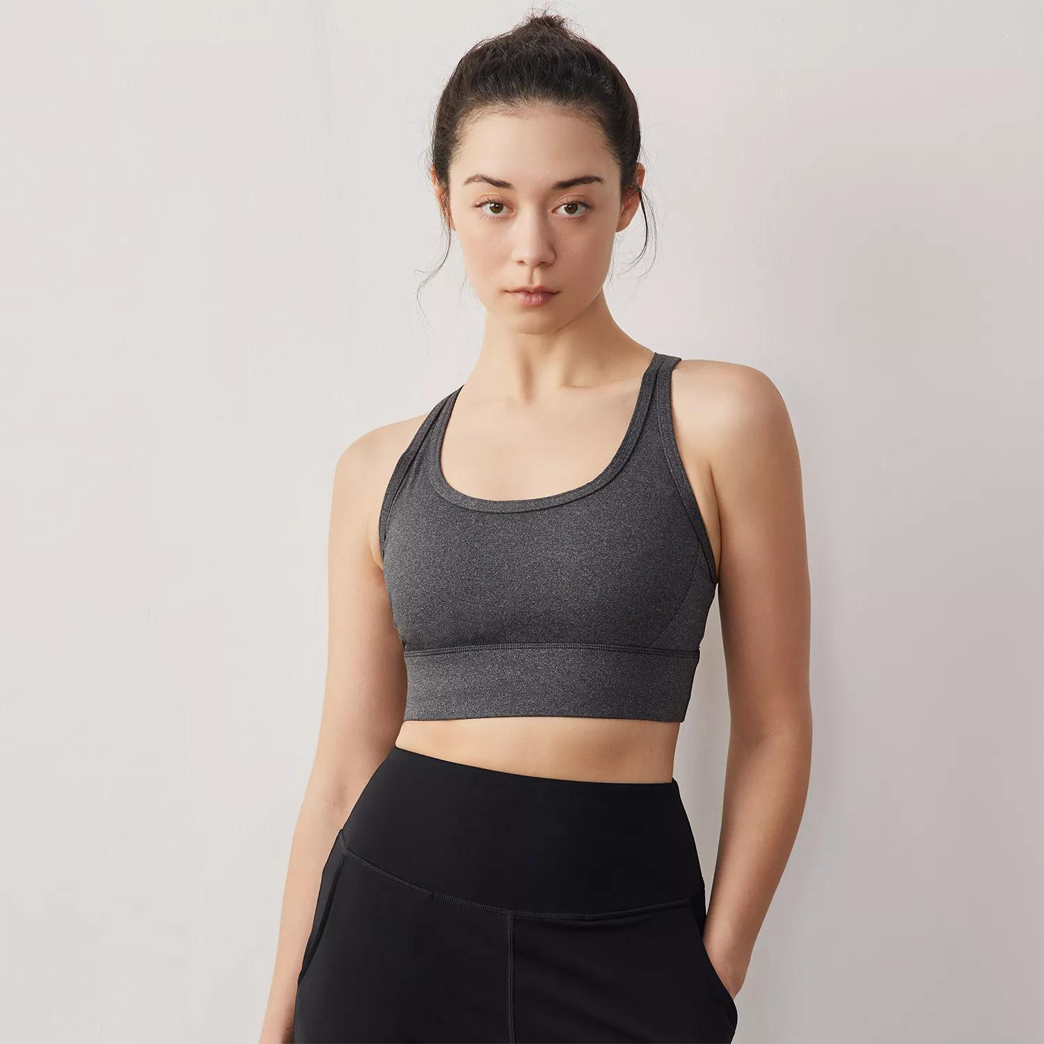 Zip Midline Bra