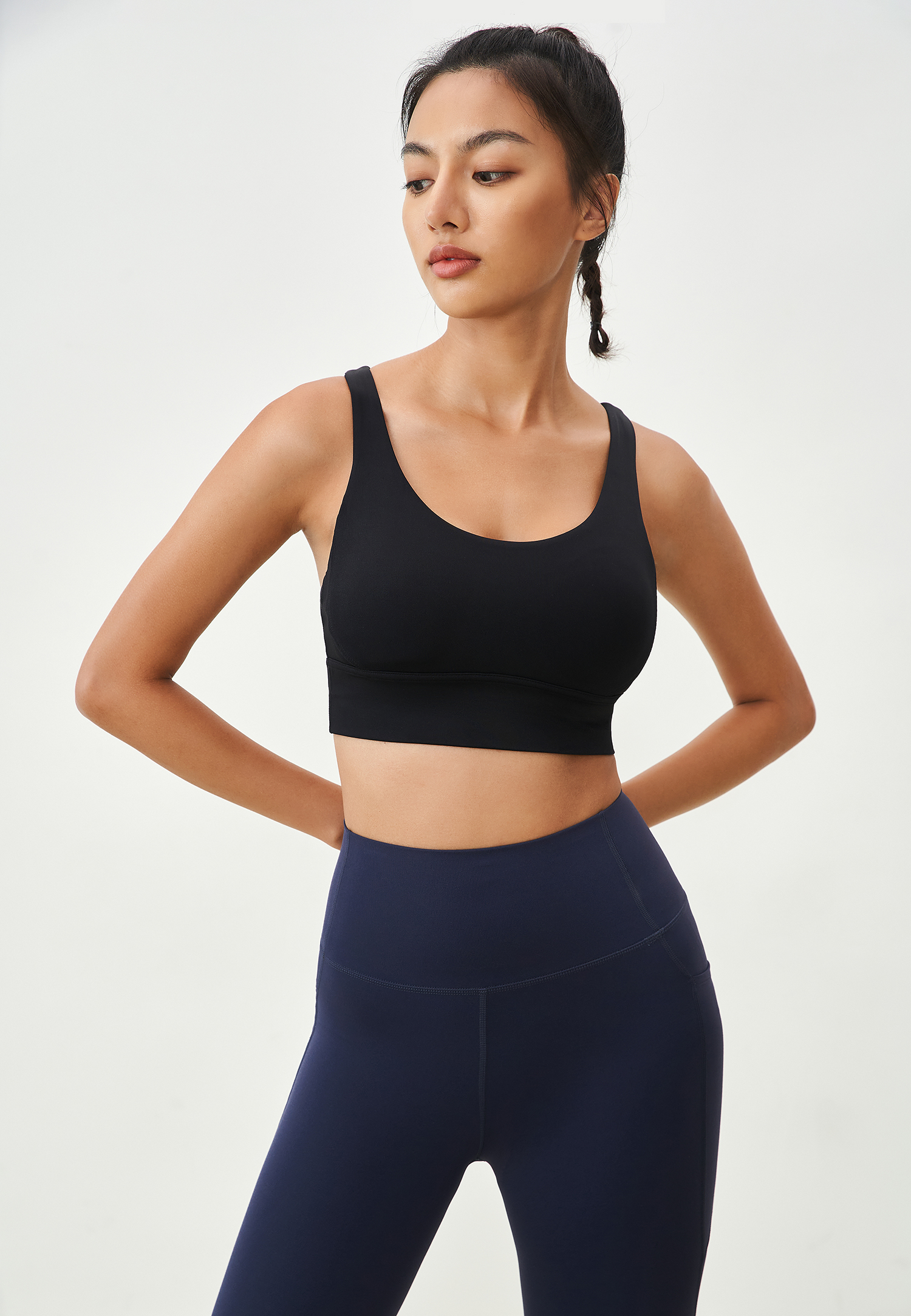 Knockout Multi Strap Longline Sports Bra
