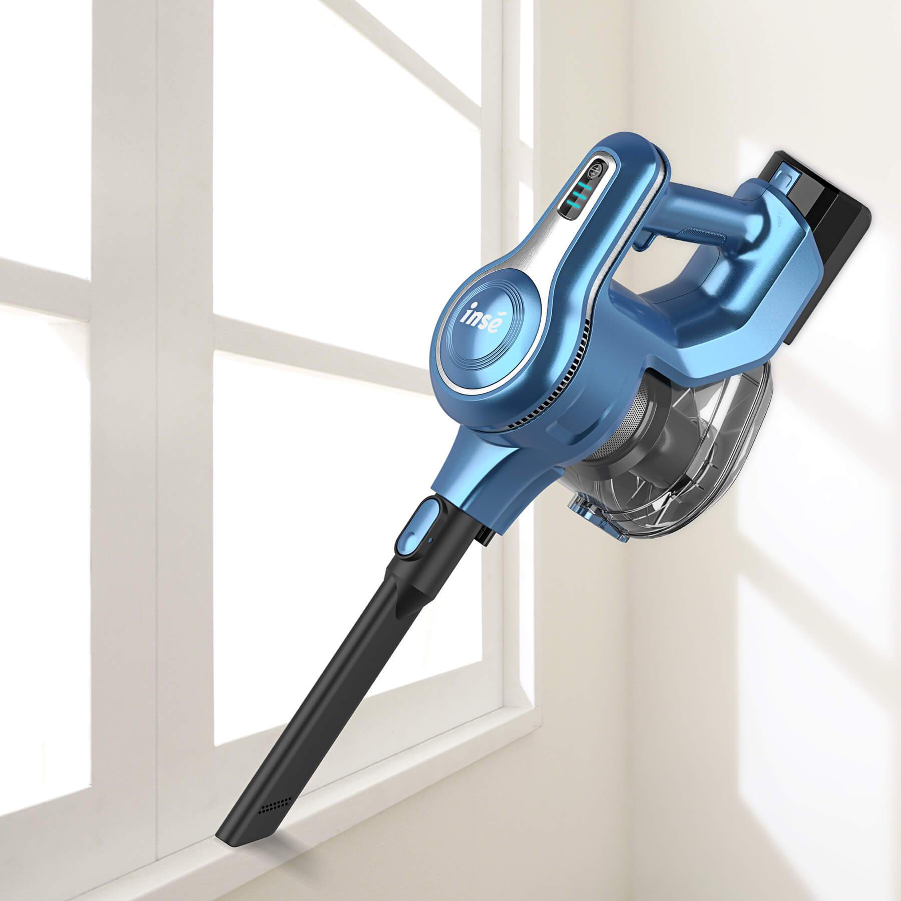 vrouw Symmetrie Fraude INSE Cordless Vacuum S6 - 23Kpa Powerful Suction for Carpets - INSE Life