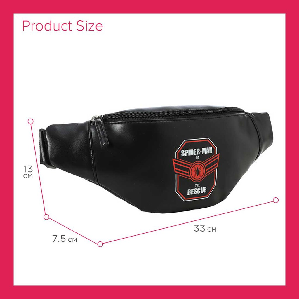 Miniso Marvel Tas Selempang Waist Bag 