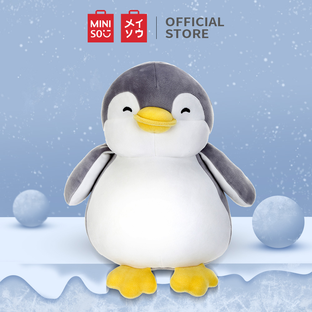 miniso life plush penguin