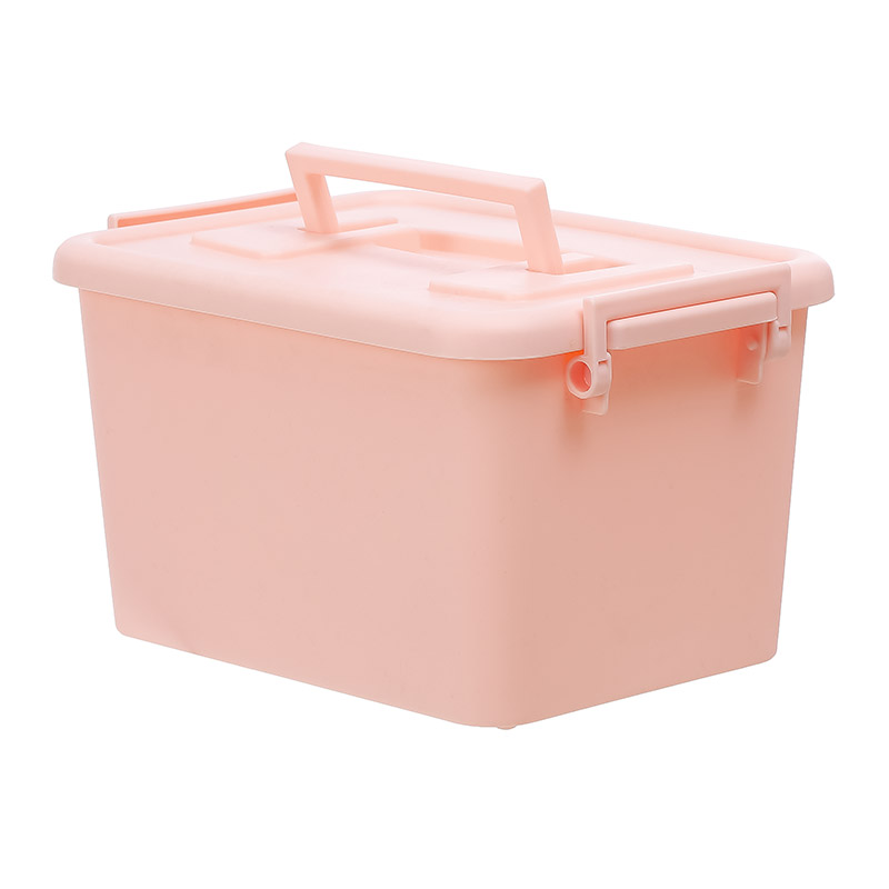 MINISO Rectangular Storage Box (Pink)