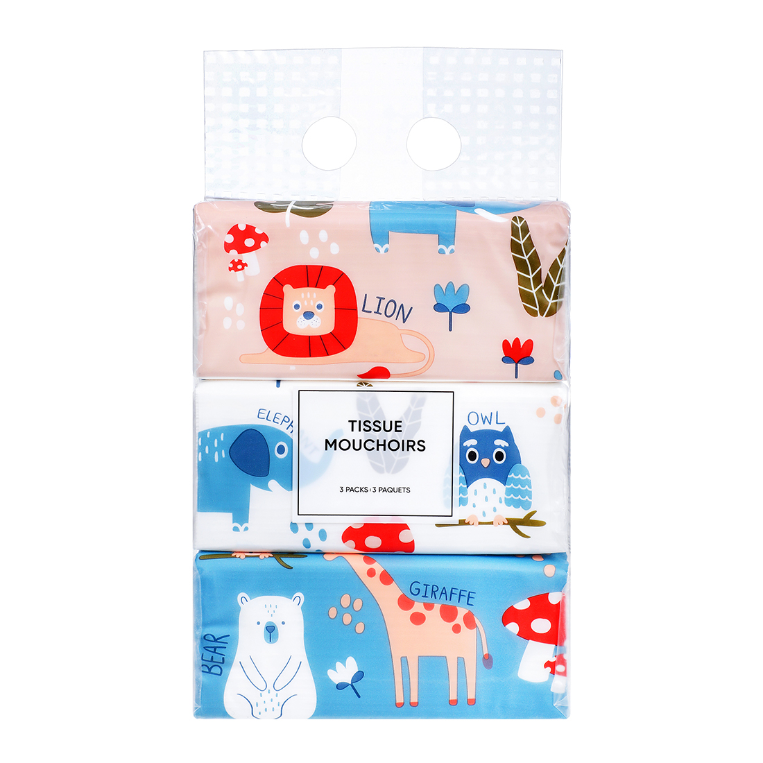MINISO Facial Tissue Soft Comfort Tissues Papers 3 Packs 