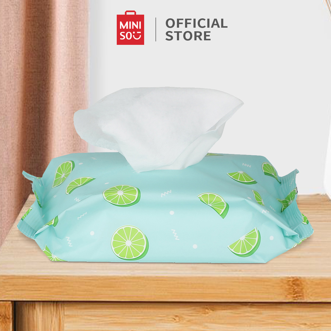 MINISO Facial Multi Use Wet Wipes Tissue Papers 30 Sheets for Baby and Adults