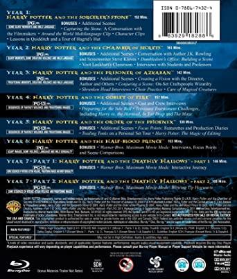 Harry Potter: Complete 8-Film Collection (Blu-ray) - test20210910