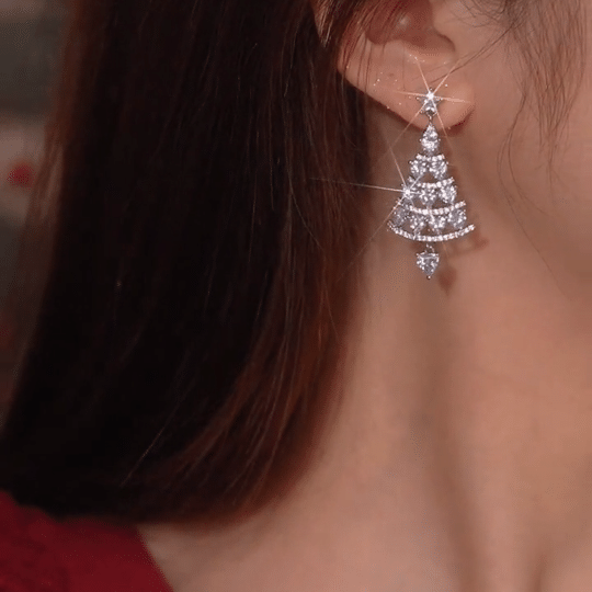 Last Day 50% OFF - Christmas Tree Earrings (Buy 2 Get Free Shipping)