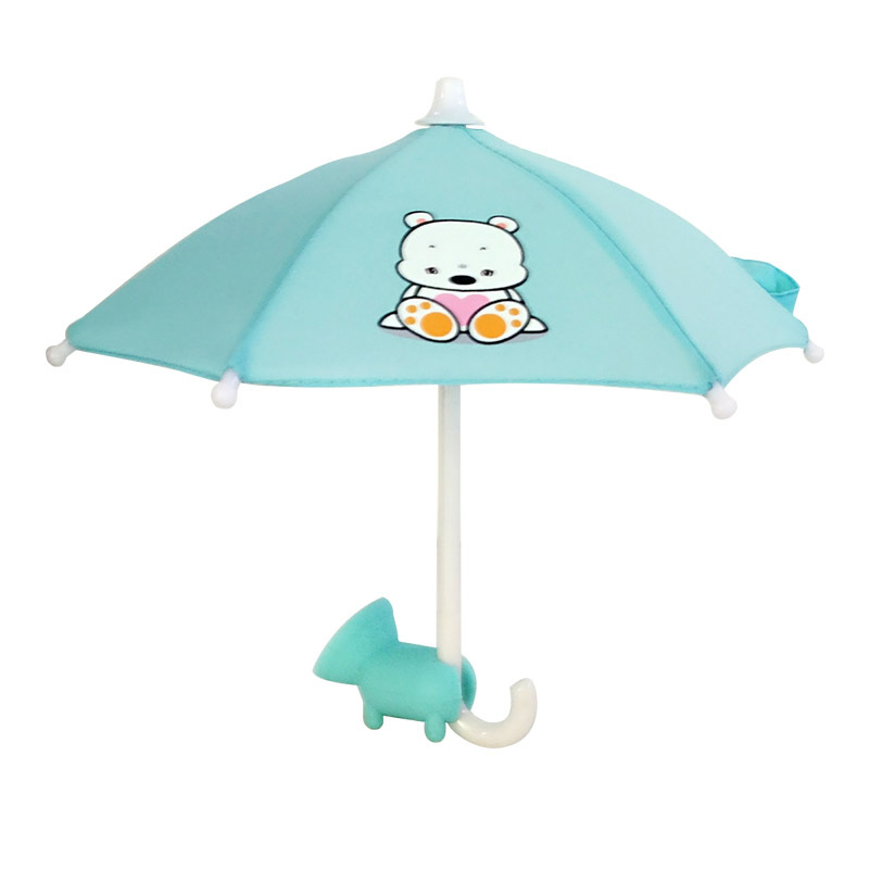 Cute Phone Holder with Sun Umbrella