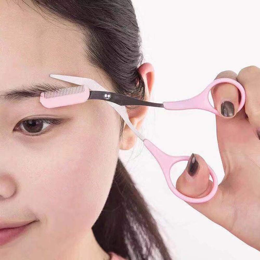 Eyebrow Scissors With Comb - BUY 4 FREE SHIPPING