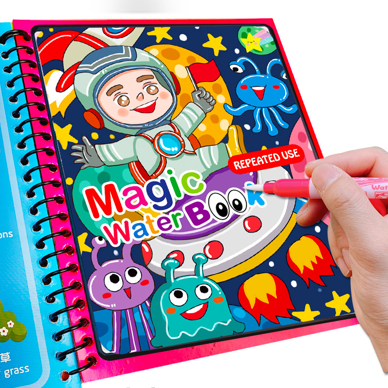 Magic Water Coloring Book - BUY 4 FREE SHIPPING