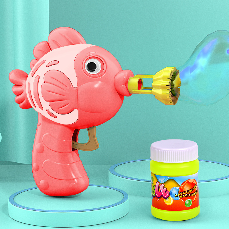 Cute Fish Bubble Gun Toys