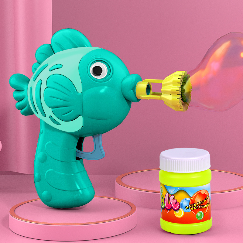 Cute Fish Bubble Gun Toys