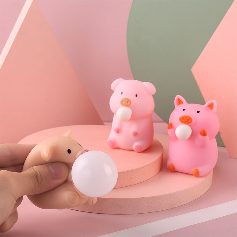  Piglet Spit Bubbles Squeeze Toys